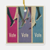 投票投票投票オーナメント セラミックオーナメント (正面)