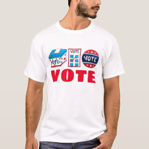 投票投票日USA投票箱の政治 Tシャツ