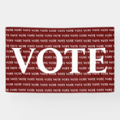 投票投票 横断幕 (横)