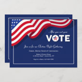 投票招待状 招待状 (正面/裏面)