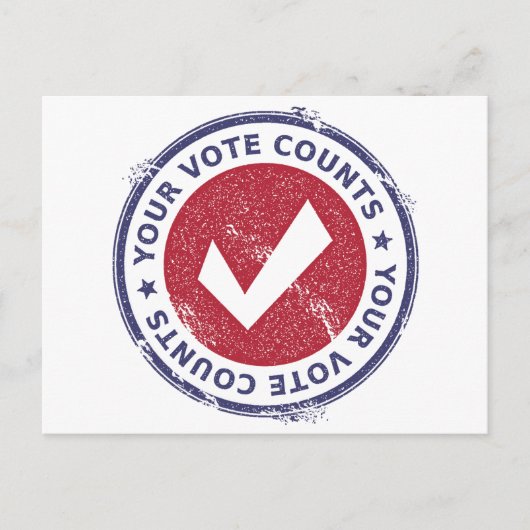 投票数 ポストカード (正面)