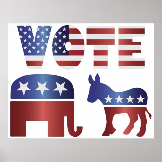 投票日ポスター ポスター (正面)