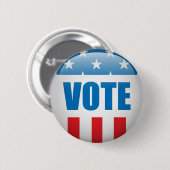 投票日（米国） 缶バッジ (正面&裏面)