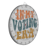 投票時代のレトロ ダーツボード (正面左)