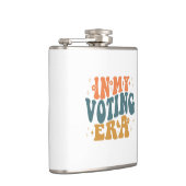 投票時代のレトロ フラスク (右)