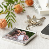 投票最高のじいちカスタムゃん·エバ·ファーザーズ·デイ キーホルダー (側面)