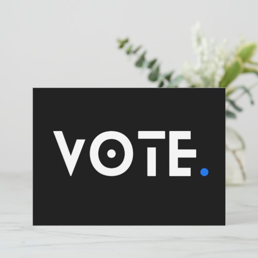 投票期間（青） 招待状 (スタンド正面)