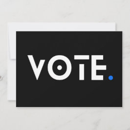 投票期間（青） 招待状