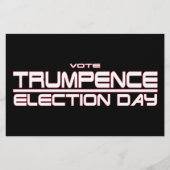 投票札:投票日 チラシ (正面)