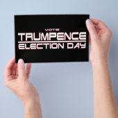 投票札:投票日 チラシ (ハンドル)