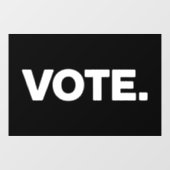 投票権2024年選挙 ウィンドウサイン (シート)