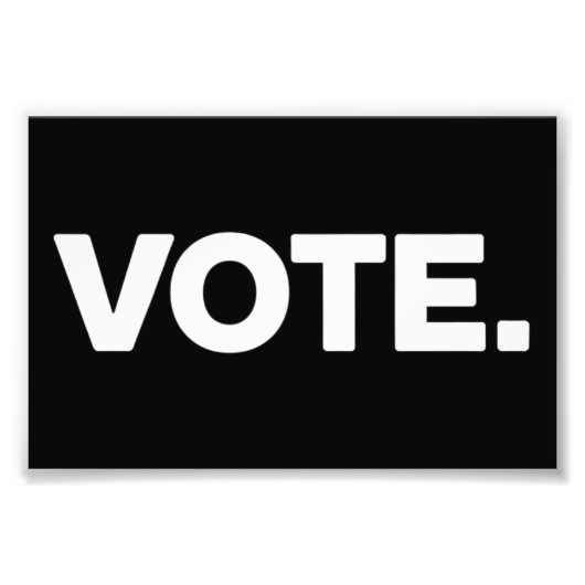 投票権2024年選挙 フォトプリント            (正面)