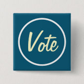 投票権 缶バッジ (正面)
