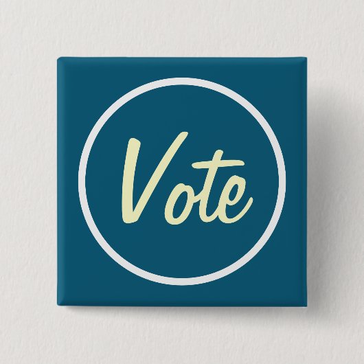 投票権 缶バッジ (正面)