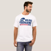 投票民主党ブルーウェーブ2026 Tシャツ (正面フル)