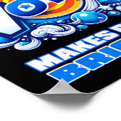 投票洗剤明るい右おもしろいヴィンテージ2024 ポスター (角)