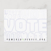 投票用はがき ポストカード (正面)