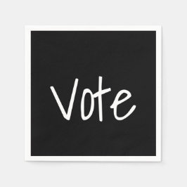 投票用紙ナプキン スタンダードカクテルナプキン