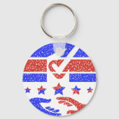 投票箱の統一 キーホルダー (裏面)