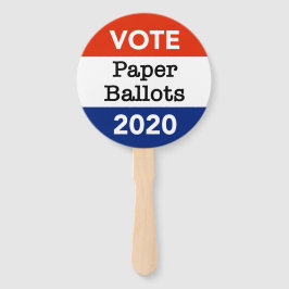 投票紙投票2020年大統領の選挙 ハンドファン