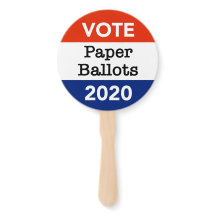 投票紙投票2020年大統領の選挙