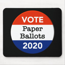 投票紙投票2020年大統領の選挙 マウスパッド