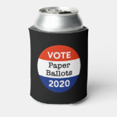 投票紙投票2020年大統領の選挙 缶クーラー (缶裏面)