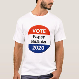 投票紙投票2020年大統領の選挙 Tシャツ