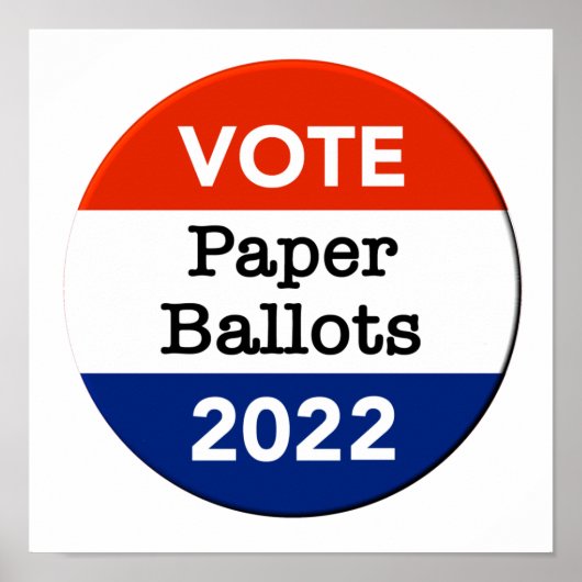 投票紙投票2022中間選挙 ポスター (正面)