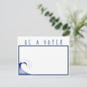 投票者である ポストカード (スタンド正面)