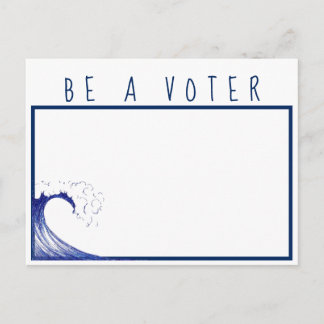 投票者である ポストカード