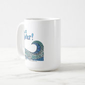 投票者マグカップ コーヒーマグカップ (正面左)