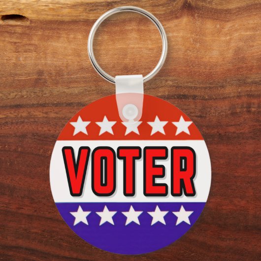 投票者 キーホルダー (正面)