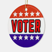 投票者 セラミックオーナメント (左)