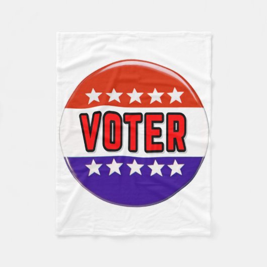 投票者 フリースブランケット (正面)