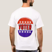 投票者 Tシャツ (裏面)