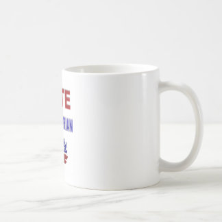 投票自由意志論者 コーヒーマグカップ