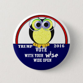 投票賢い2016年 缶バッジ