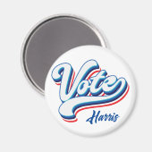 投票選択タイポグラフィ マグネット (正面/裏面)