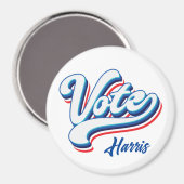 投票選択タイポグラフィ マグネット (正面/裏面)