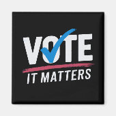 投票選挙2024有権者の民主政治 マグネット (正面)