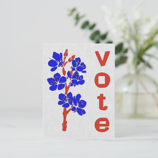 投票2012年 ポストカード (スタンド正面)