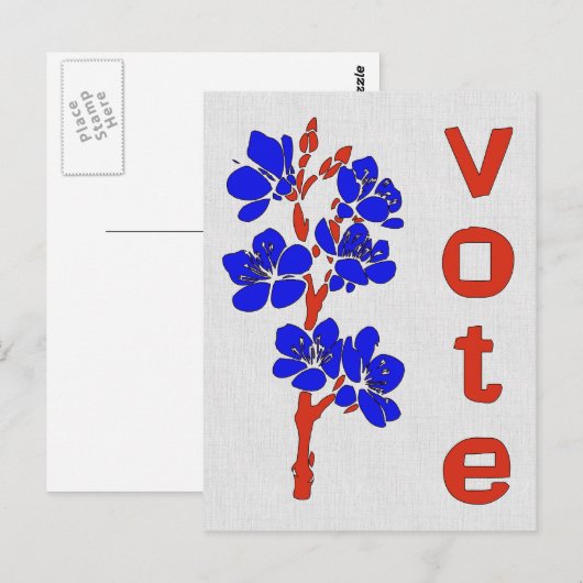 投票2012年 ポストカード (正面/裏面)