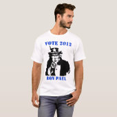 投票2012 RON PAUL Tシャツ (正面フル)