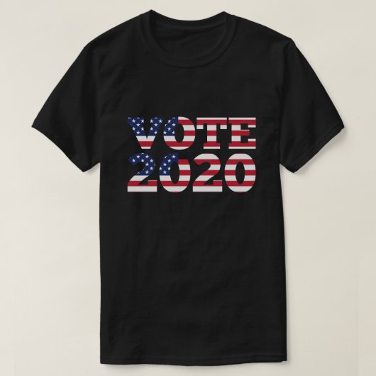 投票2020 Tシャツ (デザイン正面)