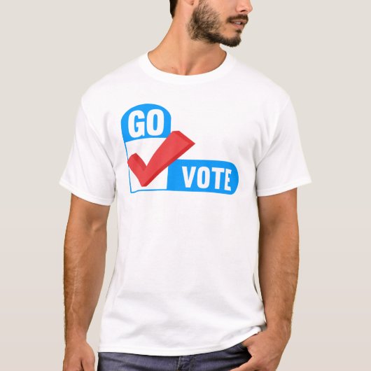 投票2020 TシャツGO投票Tシャツ Tシャツ (正面)