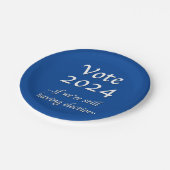 投票2024もし我々はまだ選挙紙Plを持っている ペーパープレート (アングル)