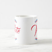 投票2024アメリカ大統領のの選挙愛国者 コーヒーマグカップ (中央)