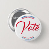 投票2024アメリカ大統領のの選挙愛国者 缶バッジ (正面&裏面)