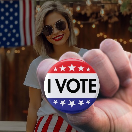 投票2024米国プレジデント・ボタン 缶バッジ